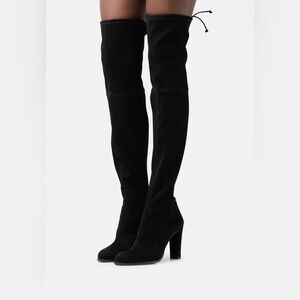 [BRAND NEW] Stuart Weitzman Over the knee suede boots Landmark size 7 high heels